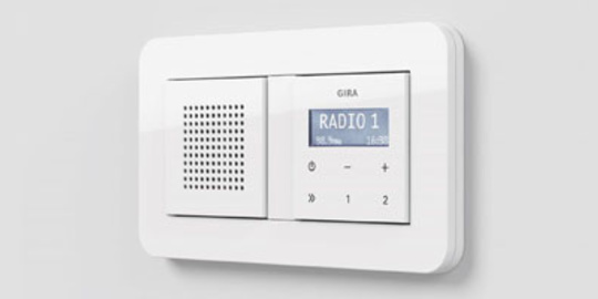 Gira Radio bei Hinterholzer Elektrotechnik e.K. in Unterschleißheim
